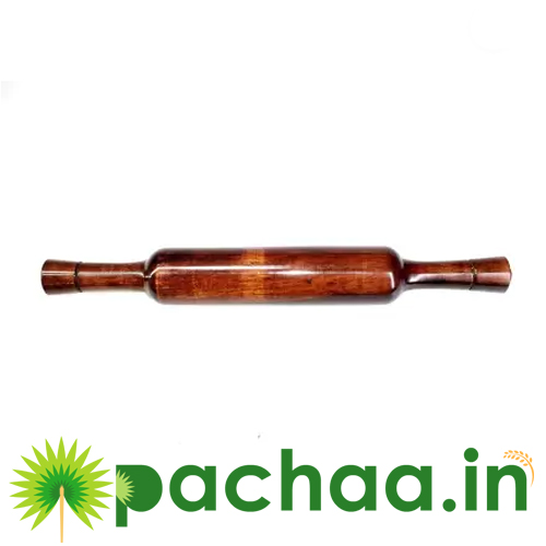 Wooden Roti Roller - Chapati /Phulka Wooden Roller for Home & Kitchen. (10 Inch)  (BROWN SHEESAM WOODEN FINISH)