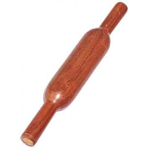 Wooden Roti Roller - Chapati /Phulka Wooden Roller for Home & Kitchen. (10 Inch)  (RED SHEESAM WOODEN FINISH)