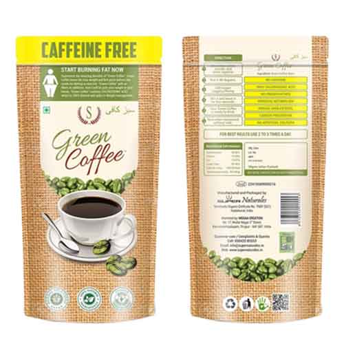 Organic Green Coffee Powder 50gm