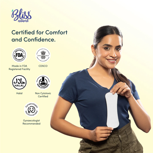 Bliss Long Panty Liners (20 Liners) for Non-Period Days