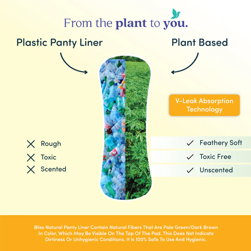 Bliss Long Panty Liners (20 Liners) for Non-Period Days