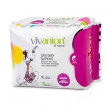 Vivanion Organic Cotton Sanitary Pad (1Unit x10 Pads)