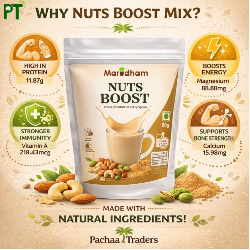 Nuts Boost Drink Powder - Healthy Nuts Boost Drink 90g