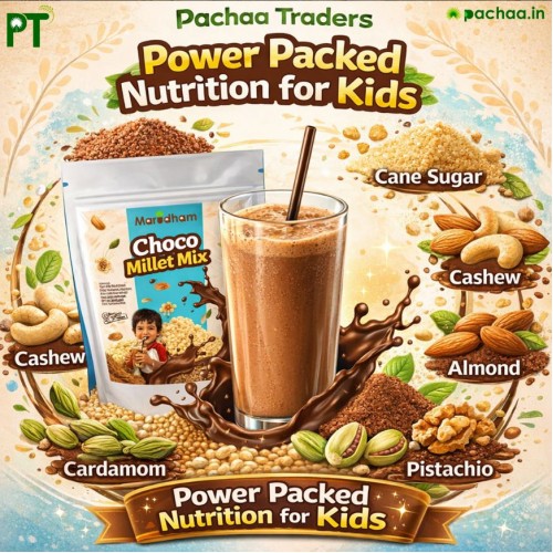 Choco Millet Malt 80G – Healthy Chocolate Drink Mix with Nutritious Millets