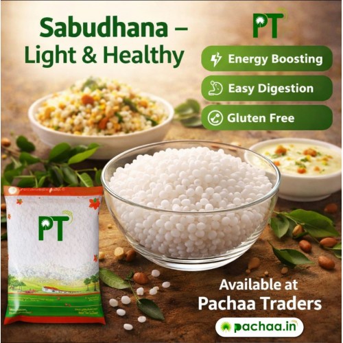 Javvarisi (Sago / Sabudana) – Premium Tapioca Pearls for Cooking & Fasting Recipes