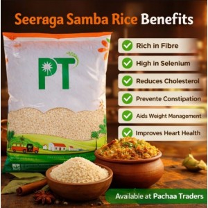 Organic Seeraga Samba Rice raw