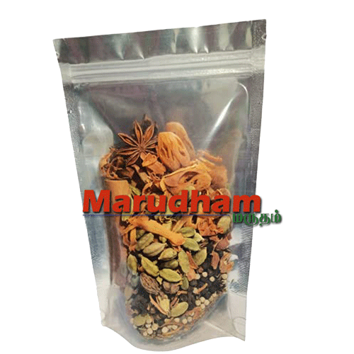 Marudham Essential Briyani Pack  - Cassia Split | Cloves | Cardamom | Bay Leaf | Star Anise | Black Stone Flower | Marathi Moggu | Mace